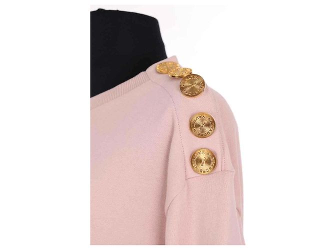 Sudadera de algodón rosa Alexandre Vauthier - vista 2