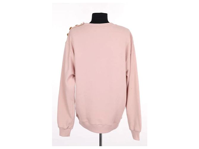 Sudadera de algodón rosa Alexandre Vauthier - vista 3