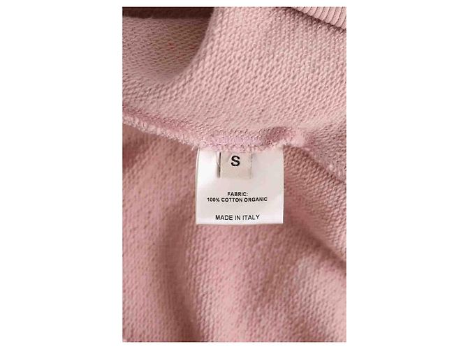 Sudadera de algodón rosa Alexandre Vauthier - vista 5