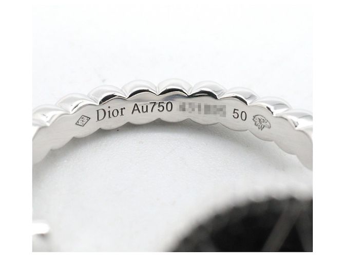 Anillo Christian Dior Dior Rose Devan Diamond Band Plata - vista 4