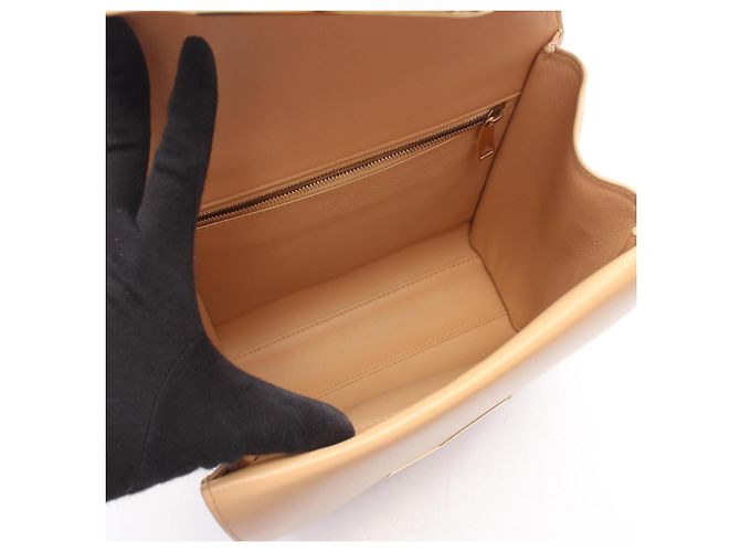 Bottega Veneta Borsa a tracolla The Clip Beige - vista 3