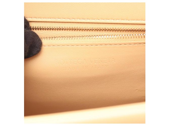 Bottega Veneta Borsa a tracolla The Clip Beige - vista 5