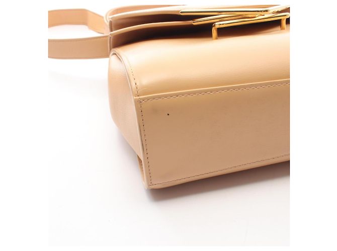 Bottega Veneta Borsa a tracolla The Clip Beige - vista 7