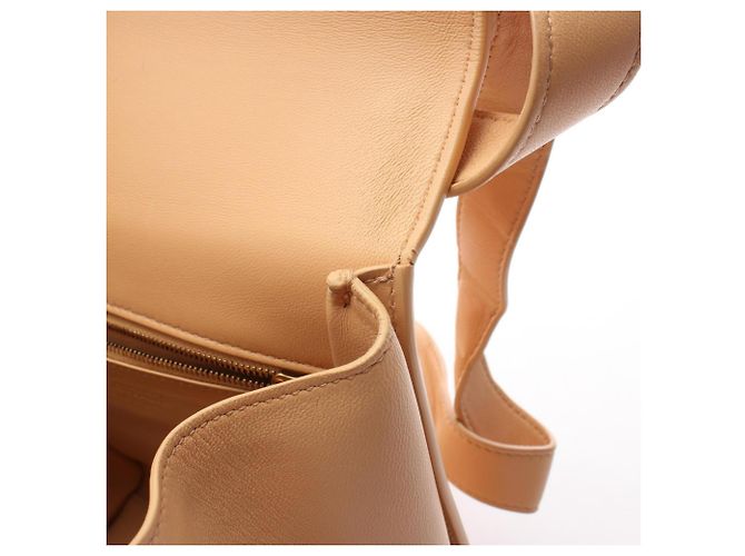 Bottega Veneta Borsa a tracolla The Clip Beige - vista 9
