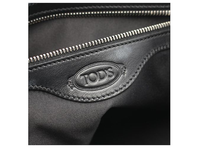 Tod's D-Styling Bauletto 2-Wege Handtasche Schwarz - Ansicht 4