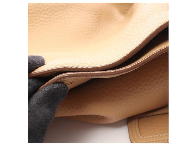 Bolso Tote Prada de piel beige - vista 9