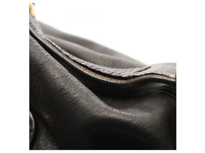 Borsa a mano 2-Way Prada PRADA con logo in metallo Nero - vista 13