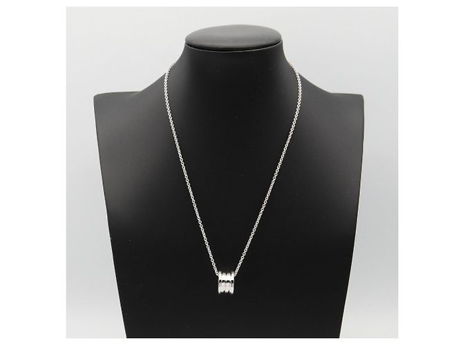 Bulgari Bvlgari B-zero1 Halskette in 18K Weißgold Silber - Ansicht 5