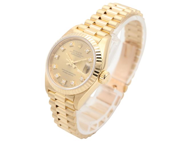 Reloj de pulsera para mujer Rolex Datejust 10P Diamond - vista 2