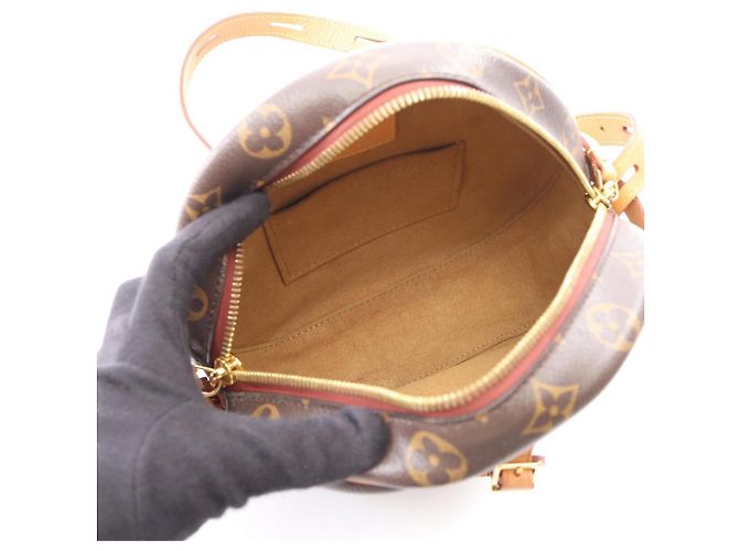 Borsa a tracolla Louis Vuitton Boite Chapeau Souple MM Marrone - vista 3