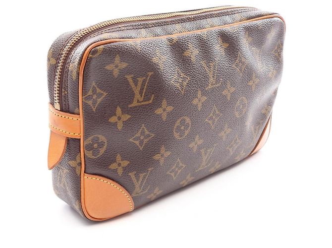 Borsa a pochette Louis Vuitton Marly Dragonne Marrone - vista 2