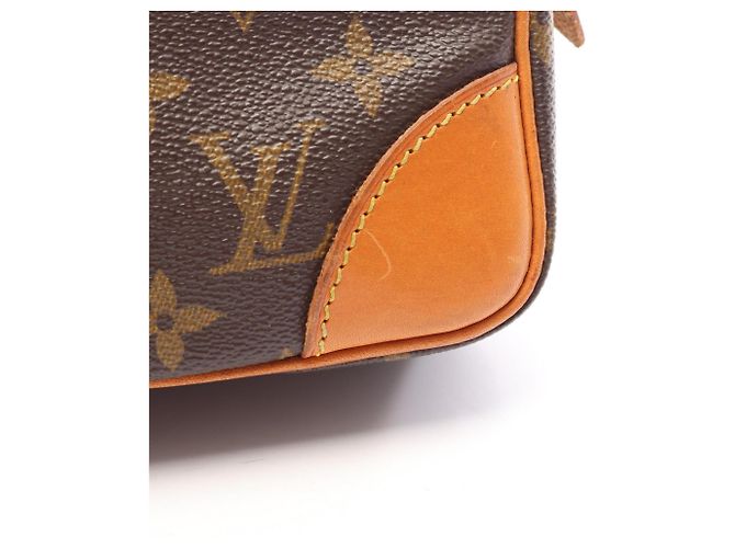 Borsa a pochette Louis Vuitton Marly Dragonne Marrone - vista 8