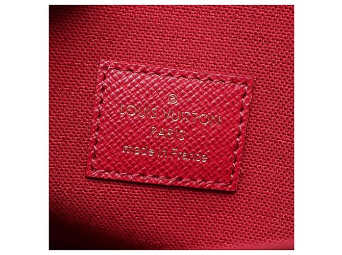 Pochette Félicie Borsa a tracolla Louis Vuitton Pochette Felicie Monogram Marrone - vista 4