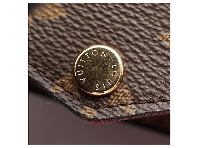 Pochette Félicie Borsa a tracolla Louis Vuitton Pochette Felicie Monogram Marrone - vista 8