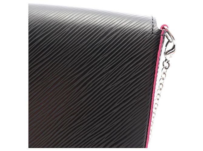 Pochette Félicie Borsa Louis Vuitton Pochette Felicie Nero Rosa - vista 10