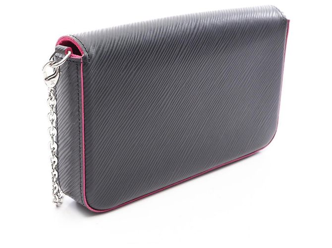 Pochette Félicie Borsa Louis Vuitton Pochette Felicie Nero Rosa - vista 2