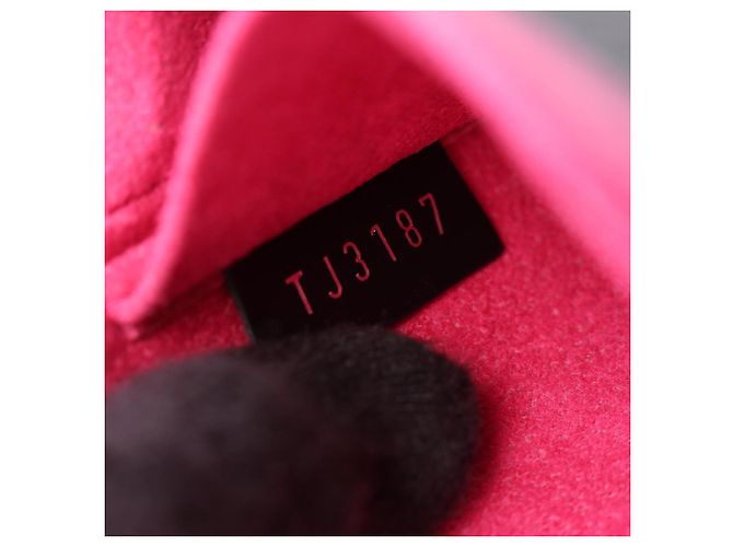 Pochette Félicie Borsa Louis Vuitton Pochette Felicie Nero Rosa - vista 5