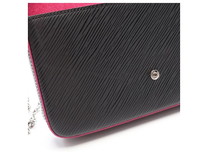 Pochette Félicie Borsa Louis Vuitton Pochette Felicie Nero Rosa - vista 8