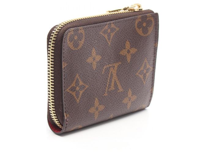 Louis Vuitton Portefeuille Noir Compact Wallet Marrone - vista 2
