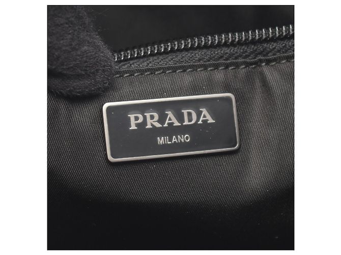 Saco Tote 2-Way Prada TESSUTO CAMOUFL Preto Multicor - vista 4