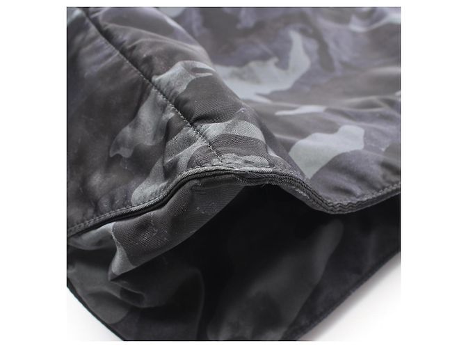 Saco Tote 2-Way Prada TESSUTO CAMOUFL Preto Multicor - vista 6