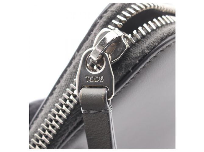Cartera larga redondeada Tod's Double T Castaño - vista 9