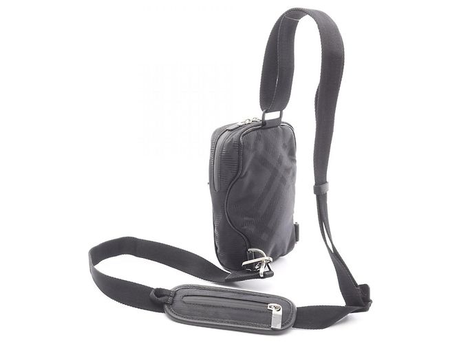 Marsupio Burberry in nylon nero - vista 2