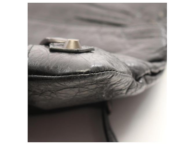 Borsa a tracolla Balenciaga Classic Envelope Nero - vista 6