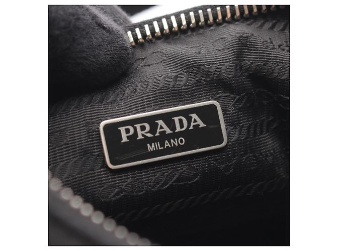Saffiano Bolsa de Ombro 2-Way Prada Re-Edition 2005 Preto - vista 4