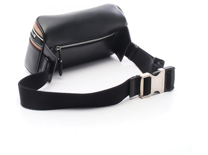 Marsupio e borsa a mano in pelle Burberry Nero Multicolore Beige - vista 2
