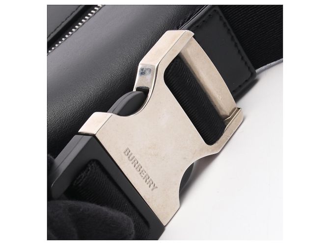Marsupio e borsa a mano in pelle Burberry Nero Multicolore Beige - vista 8