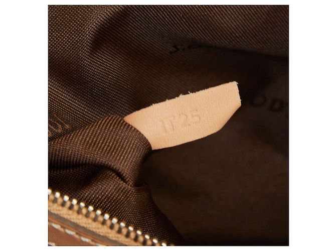 Borsa a mano Tod's 2-Way in pelle beige - vista 10