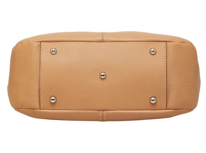 Borsa a mano Tod's 2-Way in pelle beige - vista 3