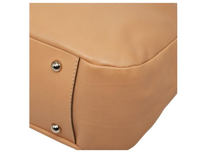 Borsa a mano Tod's 2-Way in pelle beige - vista 4