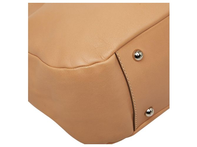 Borsa a mano Tod's 2-Way in pelle beige - vista 5