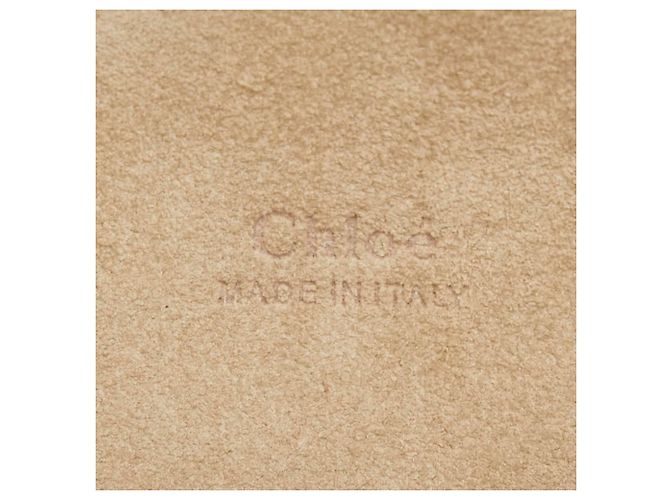 Bolso de mano Chloé Faye Medium Castaño - vista 10