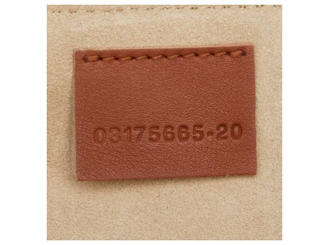 Bolso de mano Chloé Faye Medium Castaño - vista 11