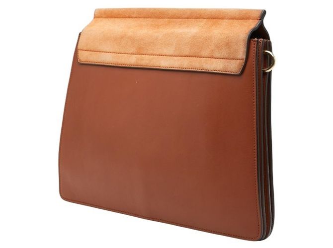 Bolso de mano Chloé Faye Medium Castaño - vista 2
