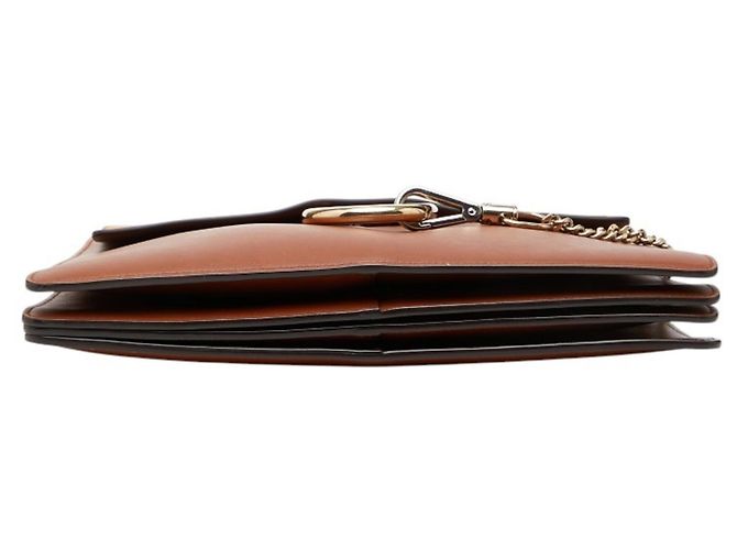 Bolso de mano Chloé Faye Medium Castaño - vista 3