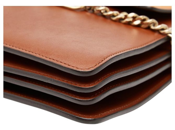 Bolso de mano Chloé Faye Medium Castaño - vista 4