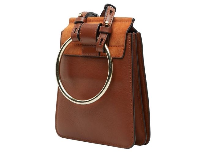 Borsa a tracolla Chloé Faye Small Marrone - vista 2