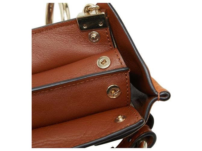 Borsa a tracolla Chloé Faye Small Marrone - vista 7