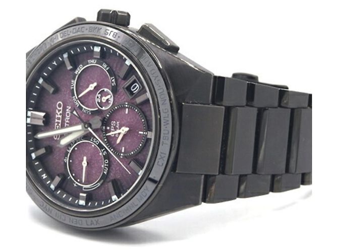 Relógio Solar Seiko Men's Astron SBXC123 Purple - vista 2