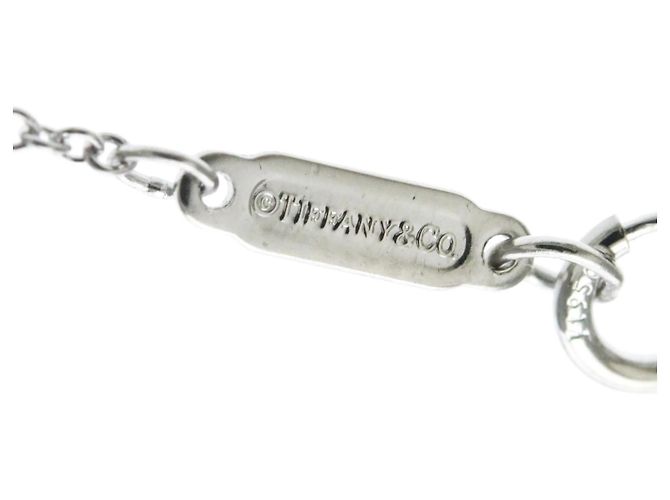 Autre Marque Collana Tiffany Aria Diamanti in Platino Argento - vista 11
