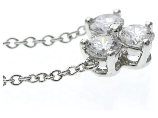 Autre Marque Collana Tiffany Aria Diamanti in Platino Argento - vista 5