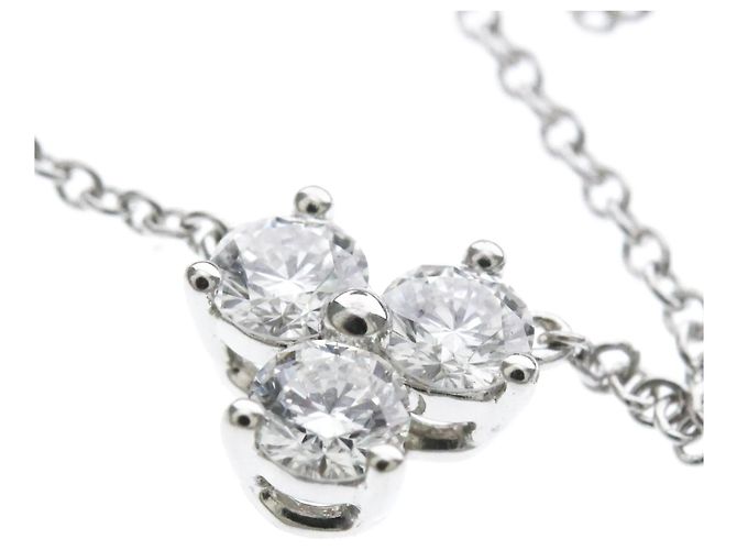 Autre Marque Collana Tiffany Aria Diamanti in Platino Argento - vista 7