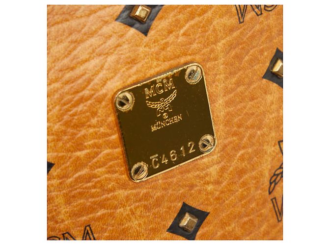 MCM Visetos Logogram Tote Bag Braun - Ansicht 8