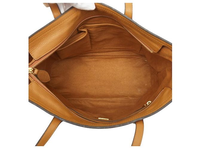 MCM Visetos Logogram Tote Bag Braun - Ansicht 9