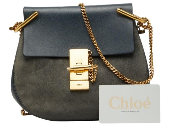 Bolso de hombro Chloé Drew Castaño - vista 14