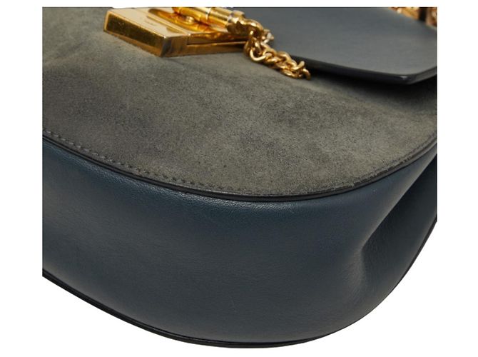 Bolso de hombro Chloé Drew Castaño - vista 4